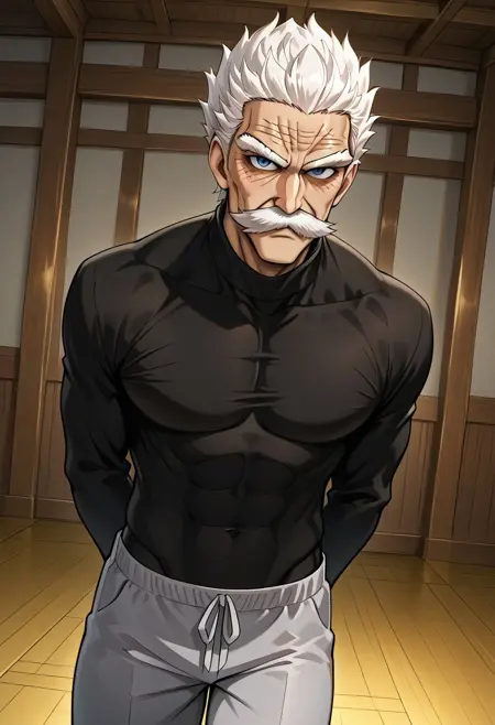 Bang - Silver Fang (One Punch Man) [Pony & Illustrious]