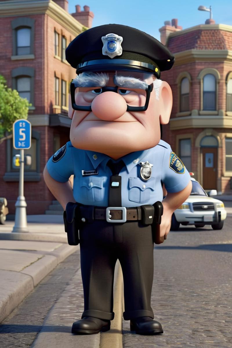 Carl Fredricksen - SDXL image by Mr_MH