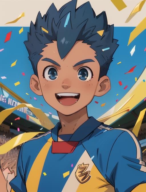 UnOfficial Utsunomiya Toramaru (宇都宮 虎丸) - Inazuma Eleven (イナズマイレブン) image by MerrowDreamer