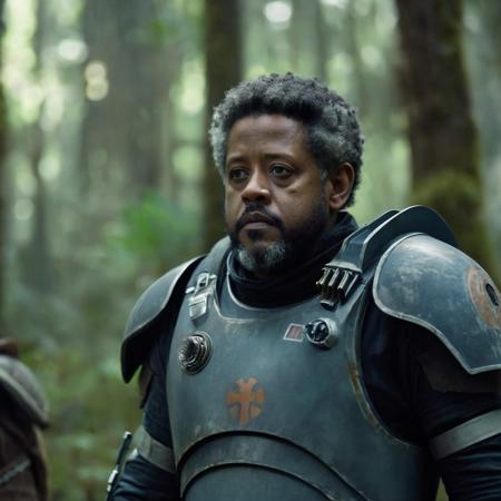 cinematic film still of  <lora:Saw Gerrera:1.2>
Saw Gerrera a black man in armor Forest Whitaker In Star Wars Universe, shallow depth of field, vignette, highly detailed, high budget, bokeh, cinemascope, moody, epic, gorgeous, film grain, grainy