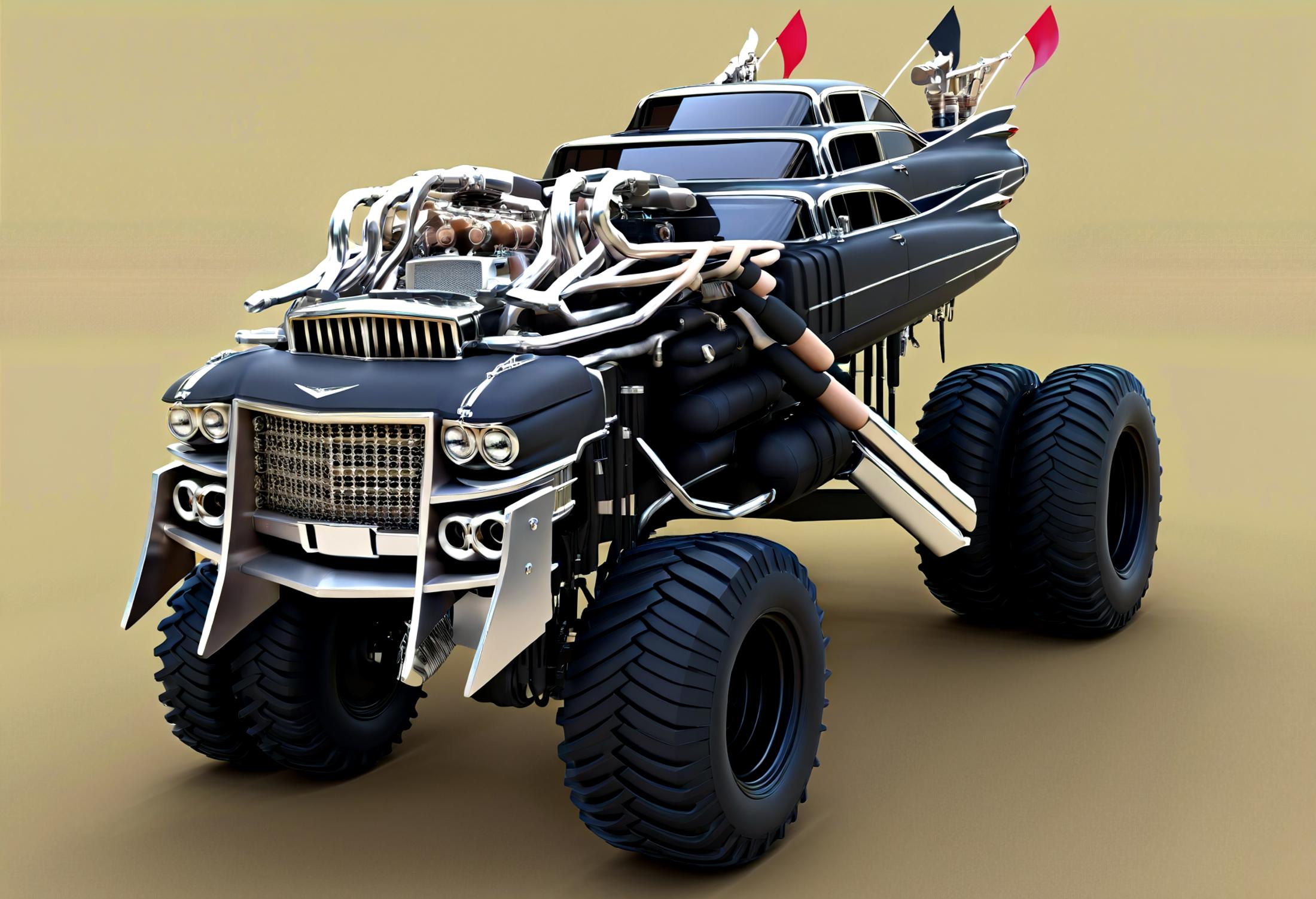 Gigahorse (Mad Max) [SDXL] image by denrakeiw