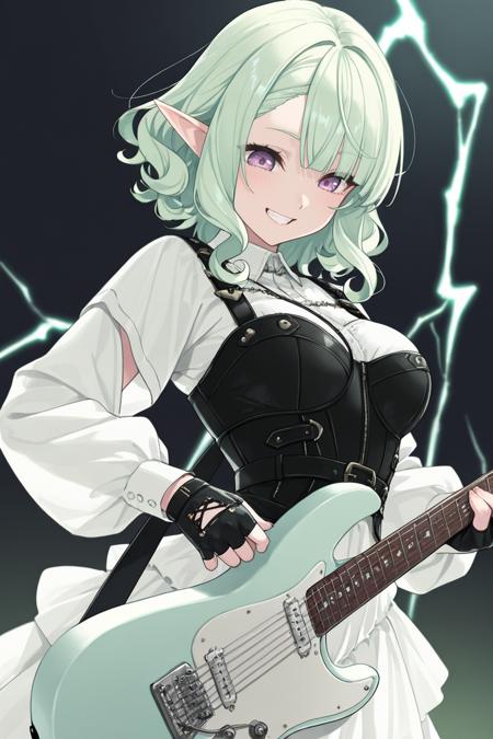 «Rock Wa Shinanai» Song Dress | 22/7 (Nanabun no Nijuuni) | Clothes LoRA | [IllustriousXL] v1.0
