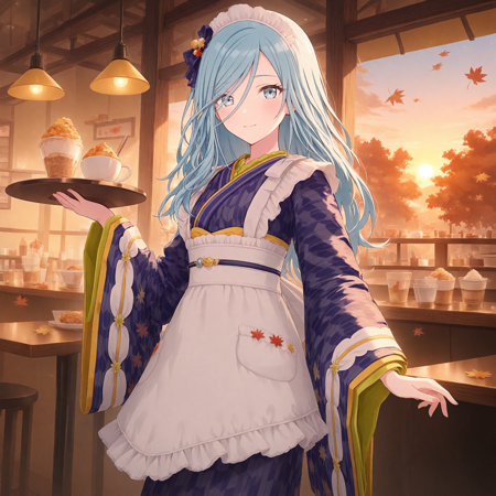 Kaguhashi Fallen Leaves Garment (Hinomori Shizuku) / Project SEKAI ObsessionIllustrious