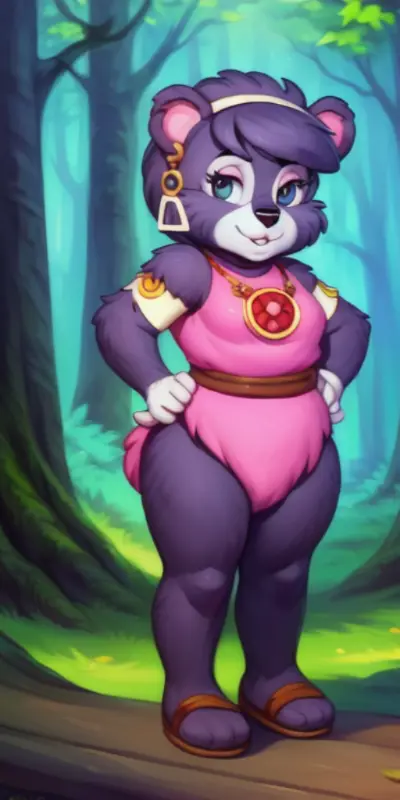 Takka-Too The Cloud Bear (dungeons and dragons cartoon)