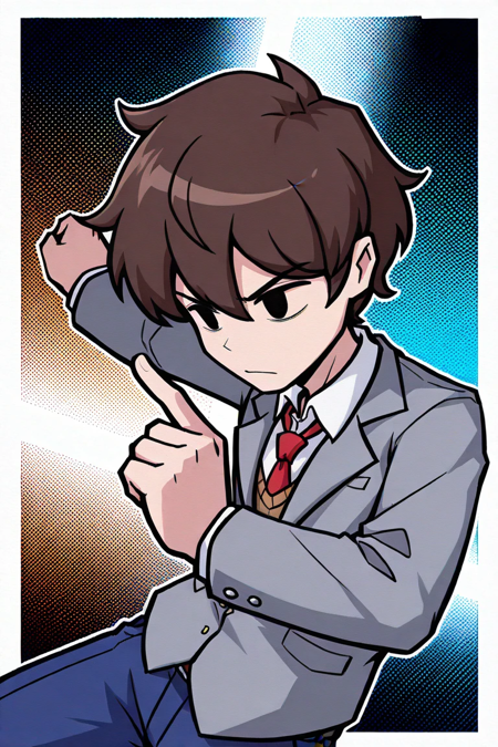Meji Chizu/MC (Friday Night Funkin/FNF Doki Doki Takeover) v1.0