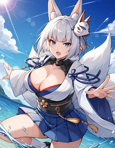 [Request] Kaga (Azur Lane) [4 Outfit] / SDXL Pony Diffusion