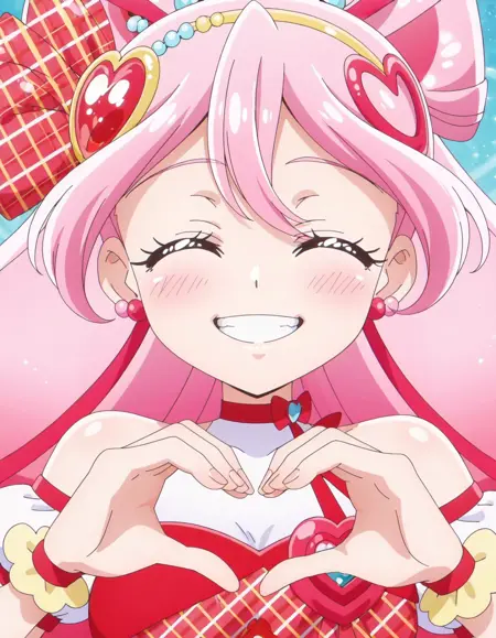 Cure idol : Heart ribbon style (Kimi to Idol Precure♪) / キュアアイドル : ハートリボンスタイル(キミとアイドルプリキュア♪)