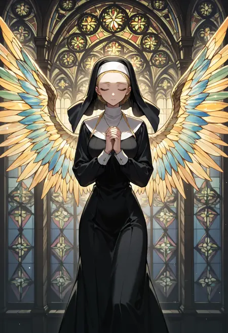 Stained Glass Wings