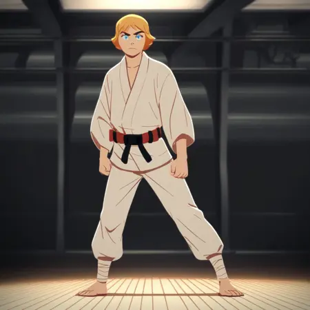 Star Wars Galaxy Of Adventures Luke Skywalker