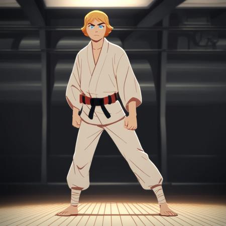 Star Wars Galaxy Of Adventures Luke Skywalker V1
