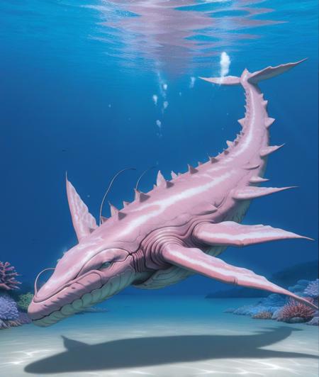 ムカデクジラ/Many-finned sea serpent ILv1.0
