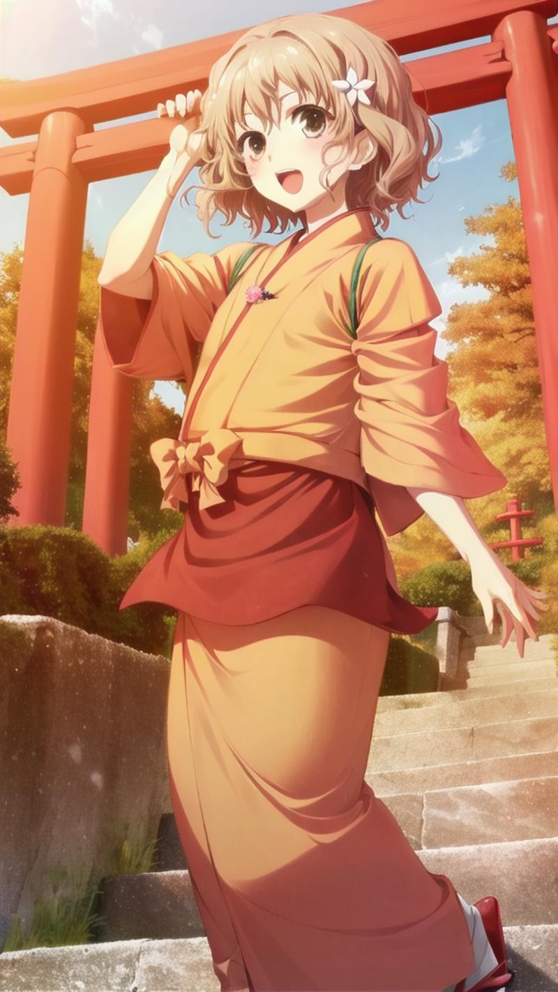 Matsumae Ohana / 松前緒花 (HANASAKU IROHA / 花咲くいろは) image by KimTarou