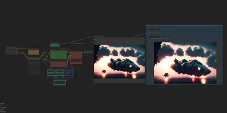 SD21-768 Comfy Workflows - with Super Upscale