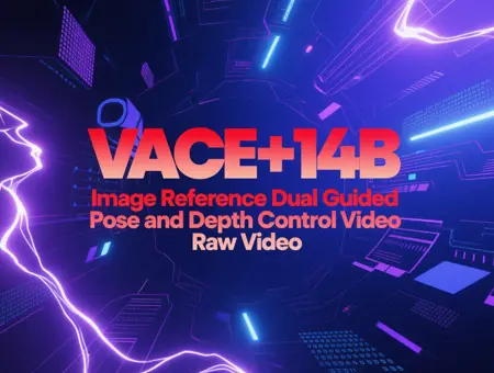 VACE+14B Image Reference Dual Guided Pose and Depth Control Video Raw Video