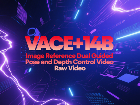 VACE+14B Image Reference Dual Guided Pose and Depth Control Video Raw Video v1.0