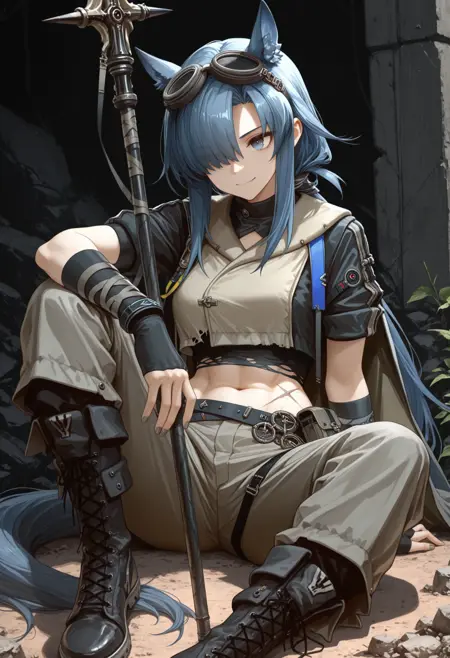 Fang the Fire-Sharpened (Arknights)