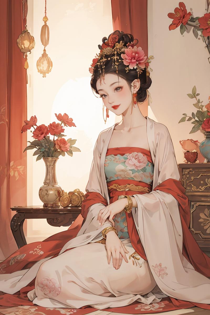 Zanhua 簪花 | Chinese style image by aji1