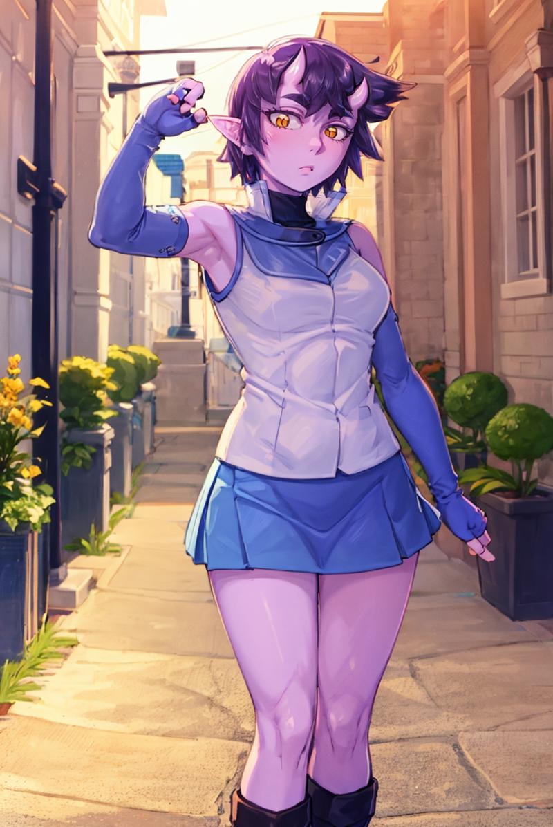 Obelisk Blue Girl's Uniform (YGO) image by kill
