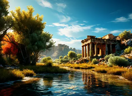 The Loom - Genesis Engine Backgrounds