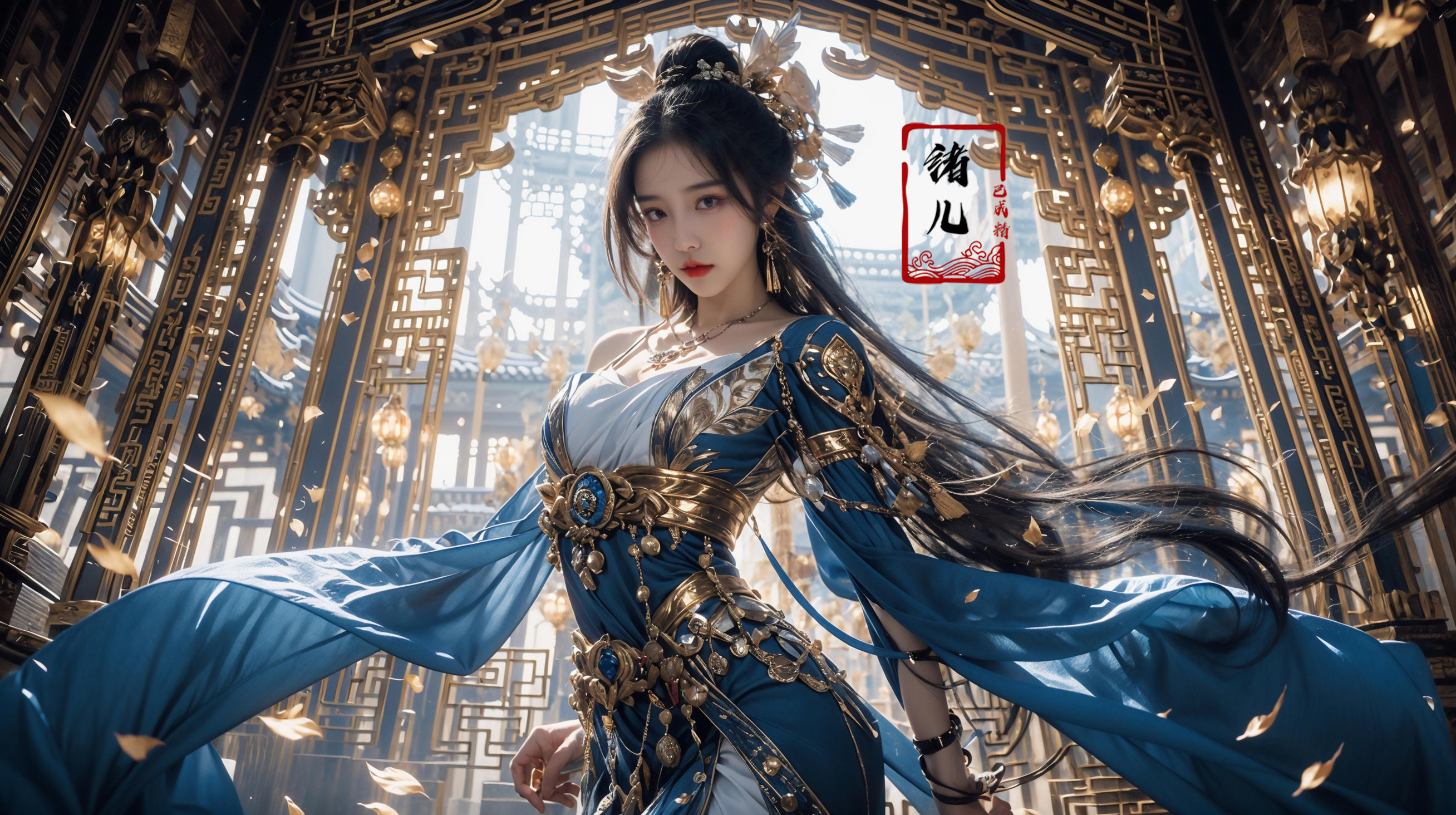 绪儿-绝美古风脸Beautiful antique face model image by XRYCJ