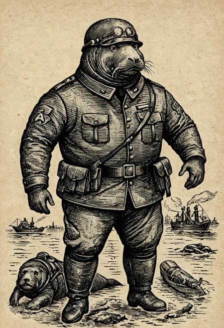 woodcut_scratchboard_illustration_of_a_manatee_dressed_as_a_a_soviet_officer_during_the_battle_of_stalingrad_-bad_quality__plain__torso__1839110988.png