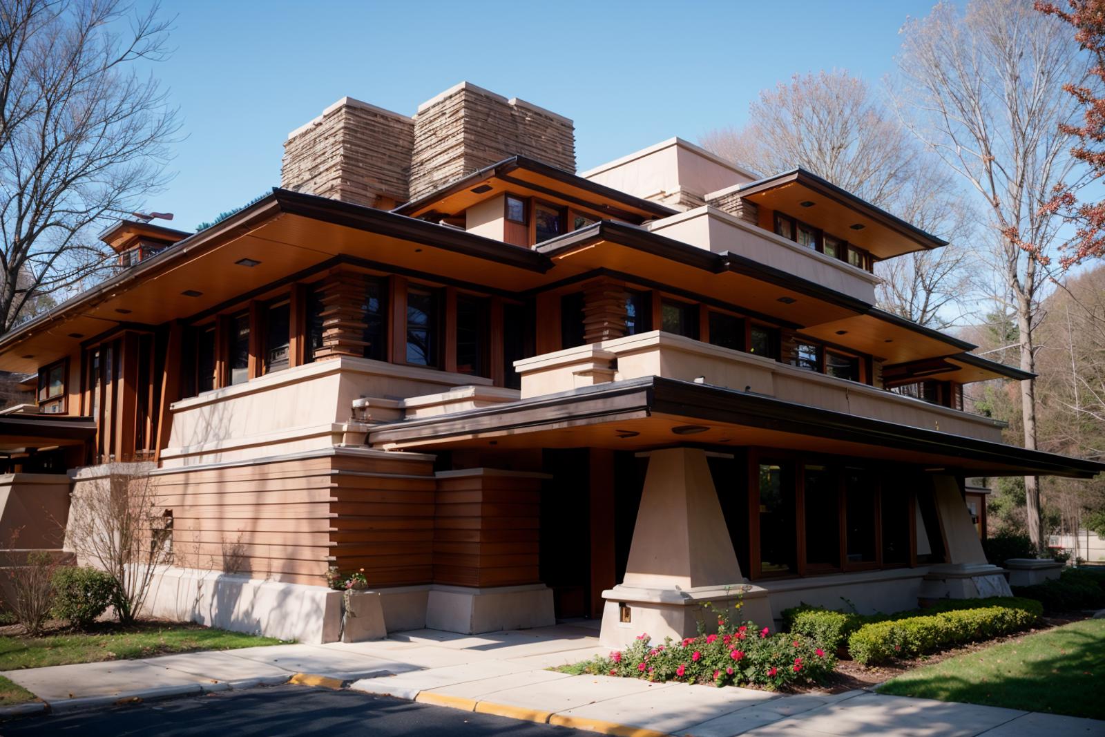 Frank Lloyd Wright Style Architecture image by thorenx1706632