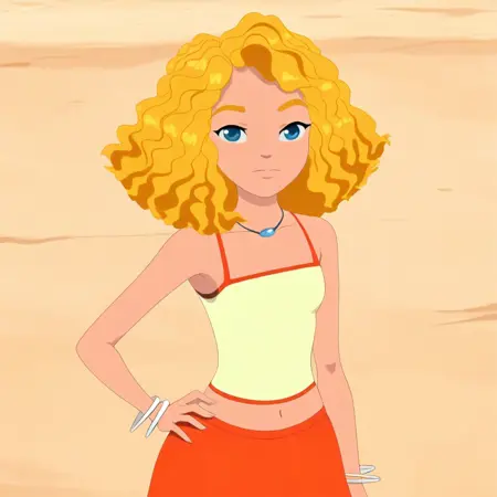 Emma - human form (H20 Mermaid Adventures)