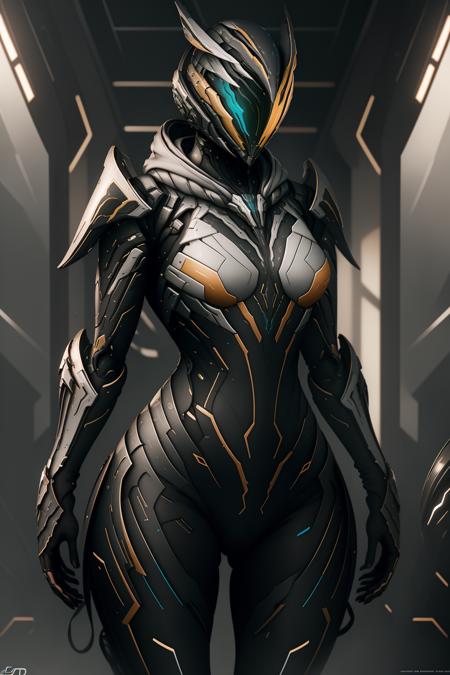 ((best quality)),absurdres,(ultra high res),octane render, girl, warframe suit, cyber helmet, multicolored suit, (8k), (Masterpiece), (cinematic lighting), <lora:Warframe:0.8>