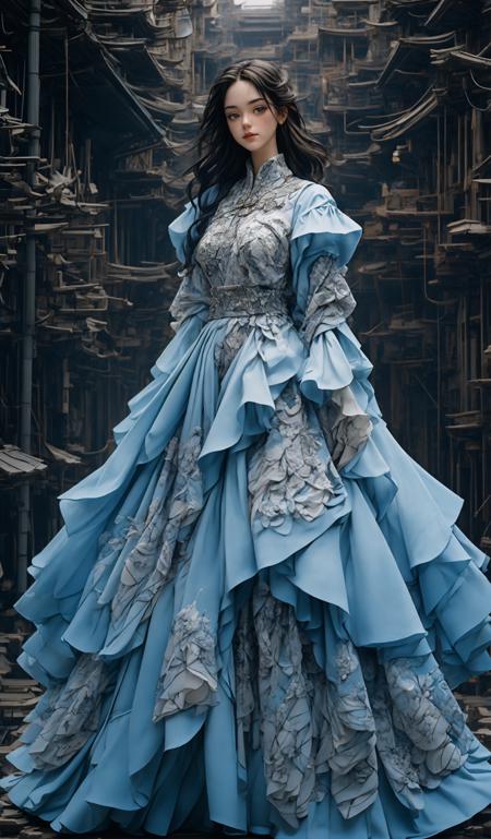 (dramatic, gritty, intense:1.4),masterpiece, best quality, 32k, insane details, intricate details, hyperdetailed, hyper quality, high detail, ultra detailed, Masterpiece, elaborate Hanfu(blue Hanfu:1.4)(Chinese architecture:1.5)blue
smokefog
<lora:~Q?-[lIg
:0.9>