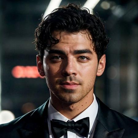 DSLR photo of joejonas person using a tuxedo.face portrait.in blade runner.daylight.professional photography.high resolution.detailed photo.RAW.still film.f/16.uhd.hdr.4k <lora:joejonas_48600:1>