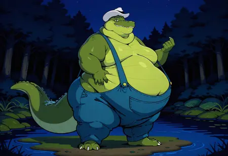 Big Daddy Boo Tiny Toons Movie (illustrious)