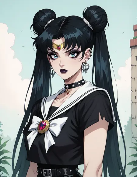 Goth Moon Embedding (PDXL) - GothMnPDXL