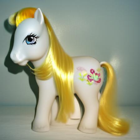 masterpiece, best quality, ((G4)), brushable, photo, pony, toy <lora:mlp_brushables2:1>