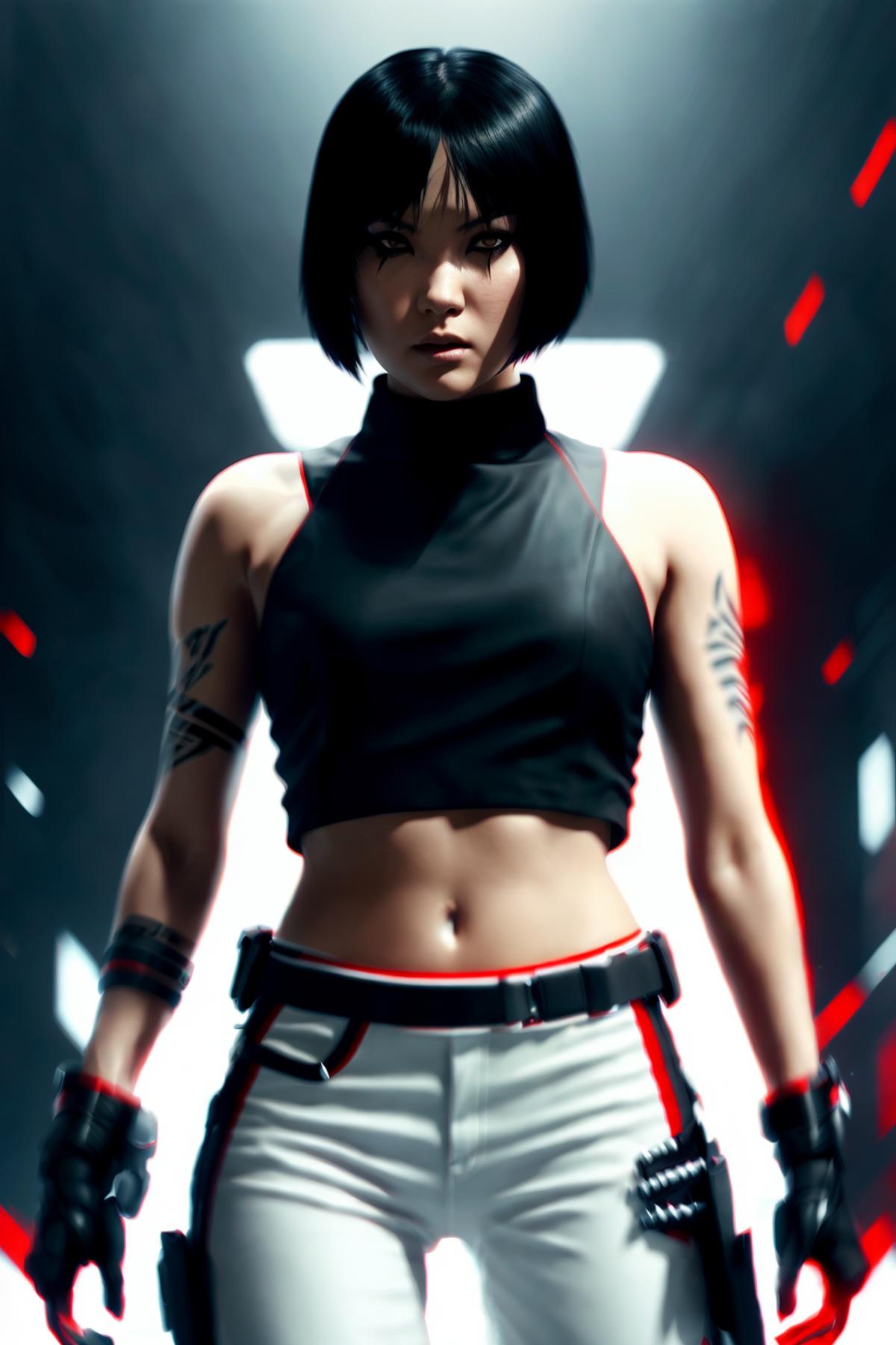 Faith face scan : r/mirrorsedge