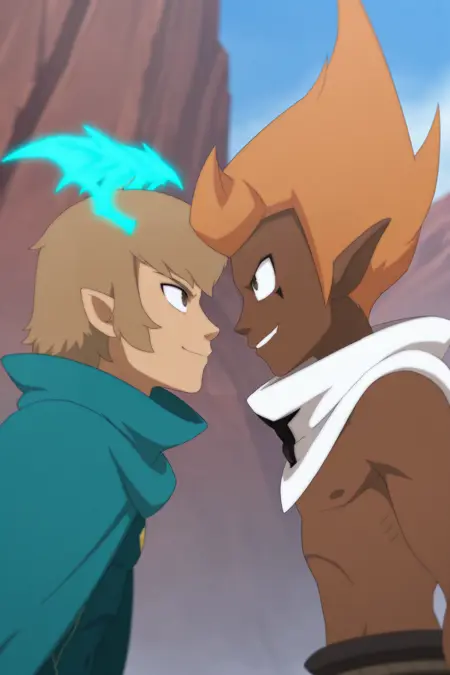 Yugo & Percedal of Sadlygrove - Wakfu - (Illustrious) [Commission]