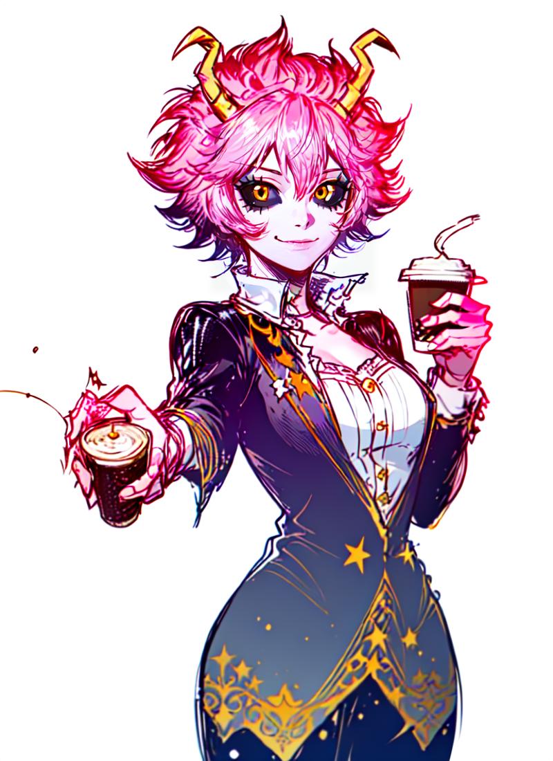 Mina Ashido (my hero academia)  image by worgensnack