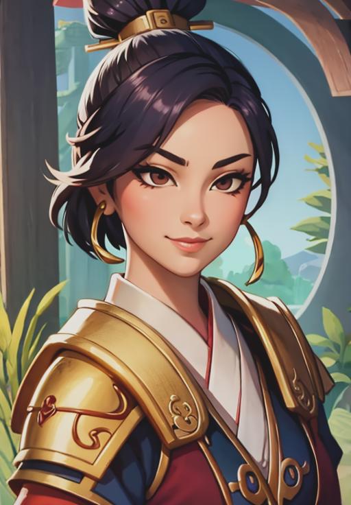 Mulan - The Ascended Warrior - Smite image by AsaTyr