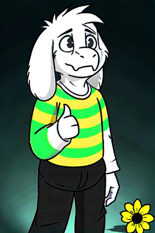 Asriel Dreemurr image by r545n