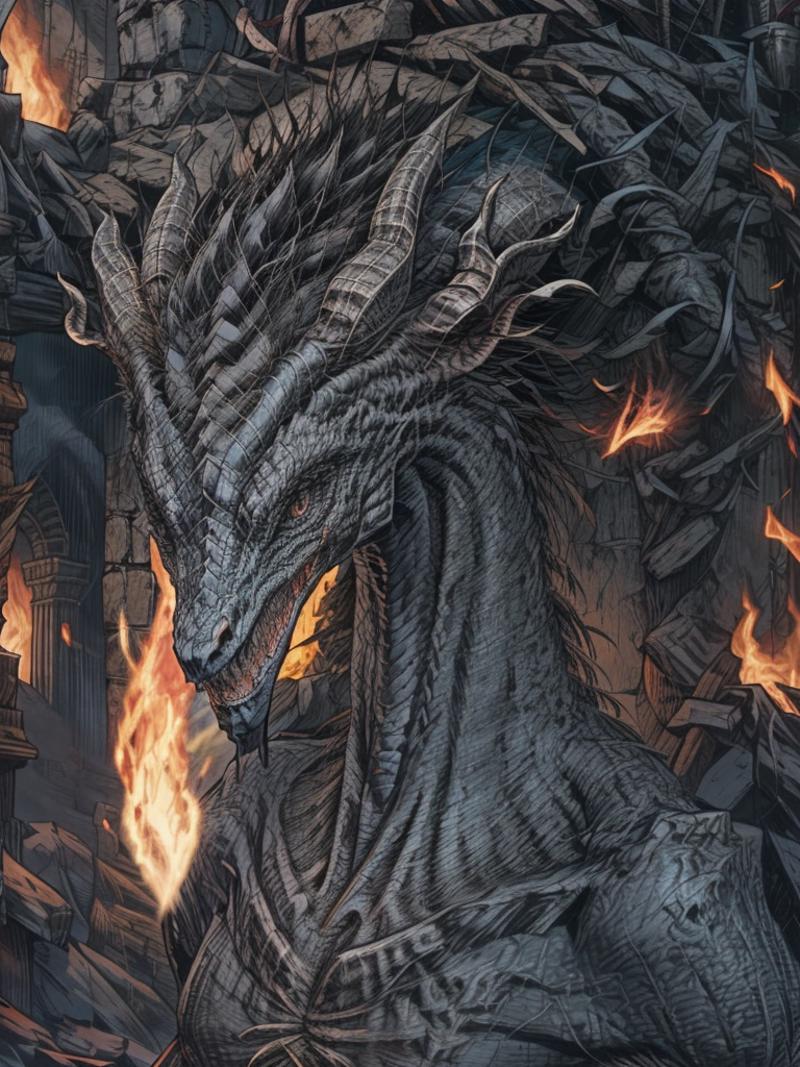 Dragon Form | Dark Souls 3 image by infamous__fish