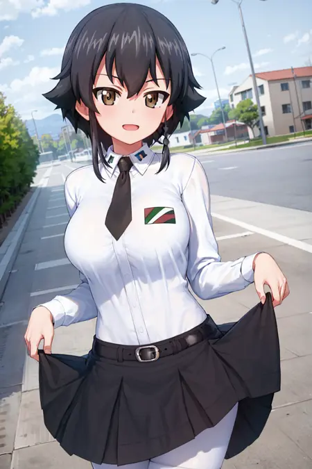 Girls und Panzer Pepperoni