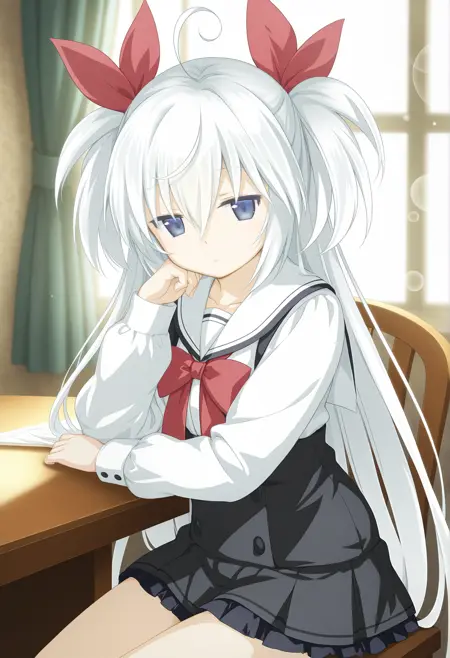 Mashiro (真白) | Sakura Moyu (樱花萌放) | NoobAI x illu