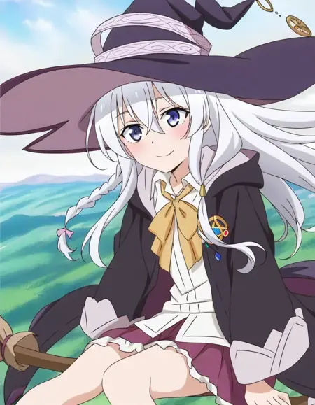 Elaina | The Wandering Witch i.e.  Majo no Tabitabi | Illustrious / Waifu