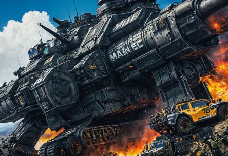 Insanely detailed portrait of A Huge 'Maintenance Mode' Banner
