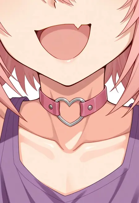 Heart O-Ring Choker