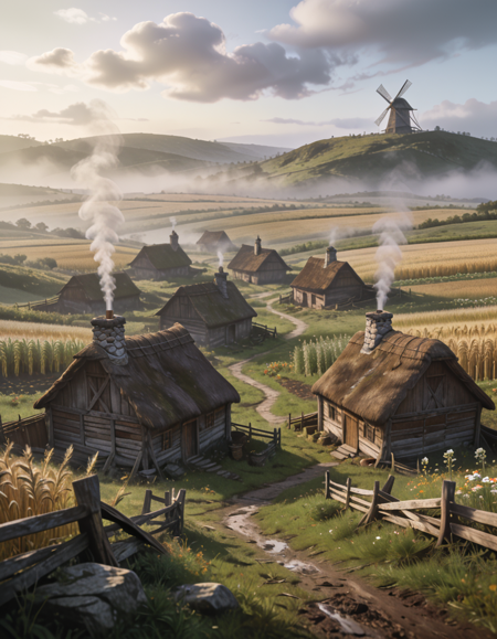 medieval rural village pony v1.0