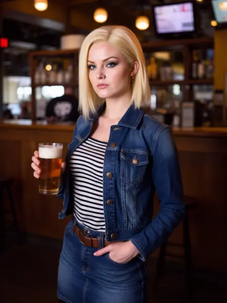 Android 18 / C18 / Lazuli - Dragon Ball franchise - Flux1.D & SDXL Realistic & Anime