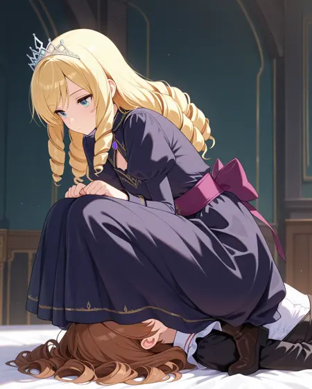 Head Under Skirt