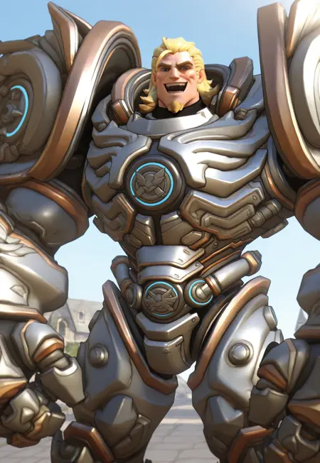 Crusader/Young Reinhardt Wilhelm from Overwatch (Pony / Illustrious XL)