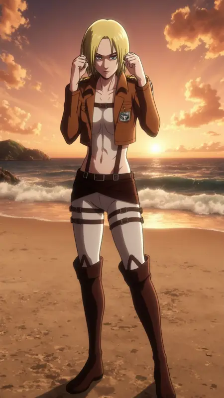 Annie Leonhart + Titan Form (Attack on Titan) FLUX