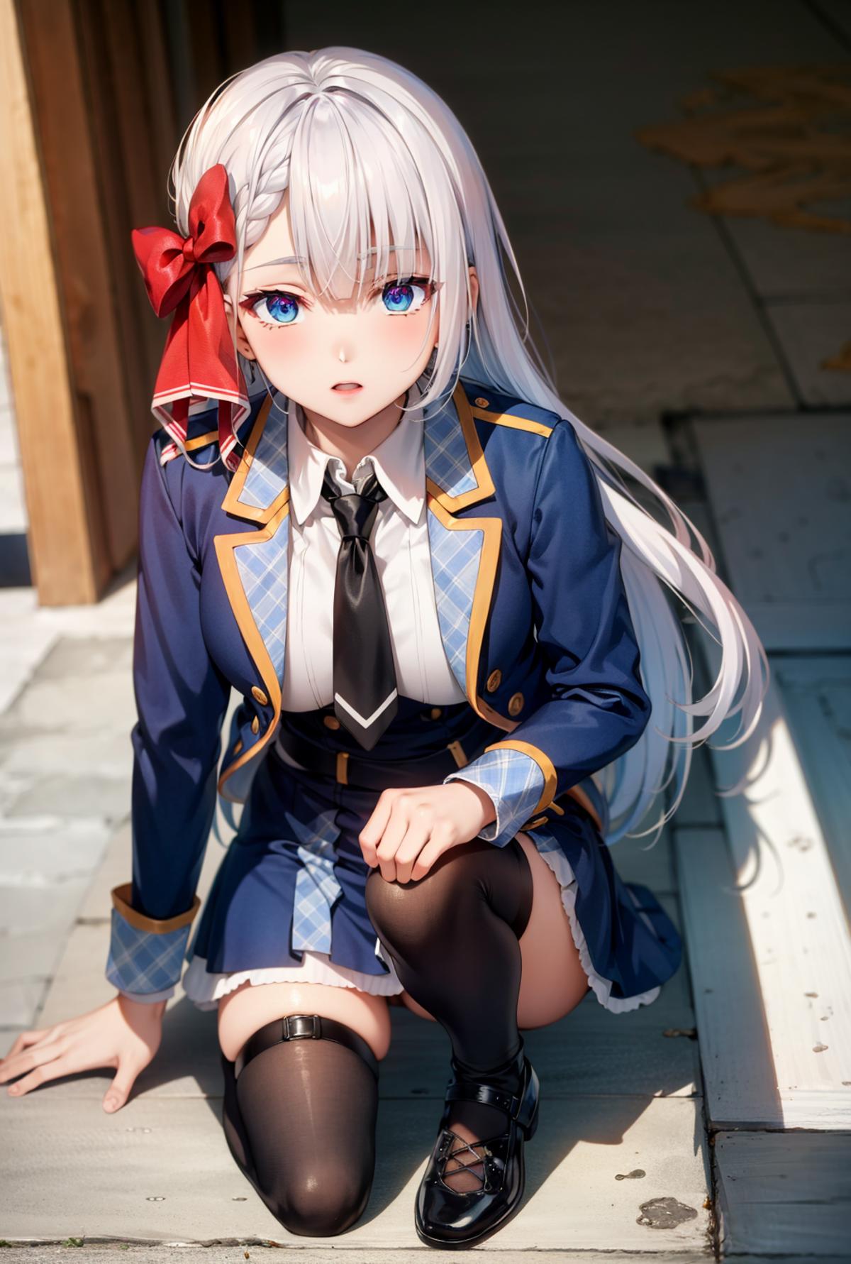 AI model image by fansay